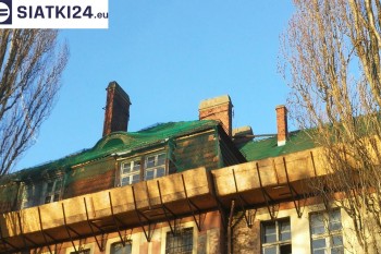 Siatki Bogatynia - Siatki zabezpieczające stare dachówki na dachach dla terenów Bogatyni